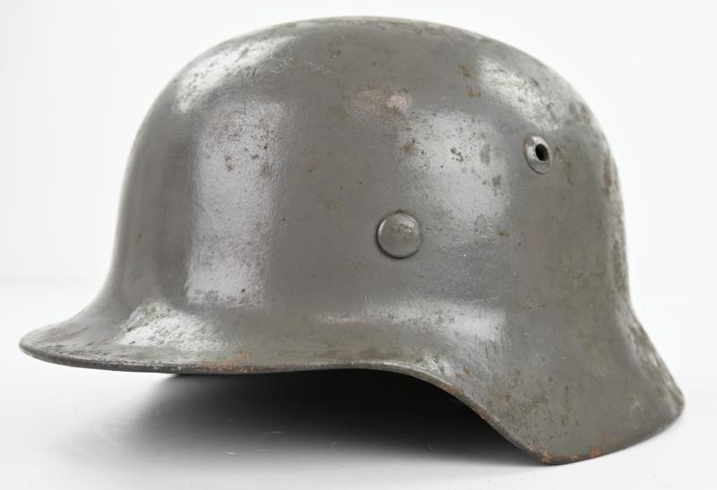 German KM M35 ex DD Camo Combat Helmet