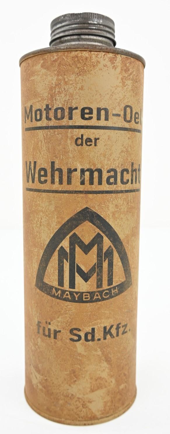 German WH Motor Oil SD-KFZ Maybach Cannister