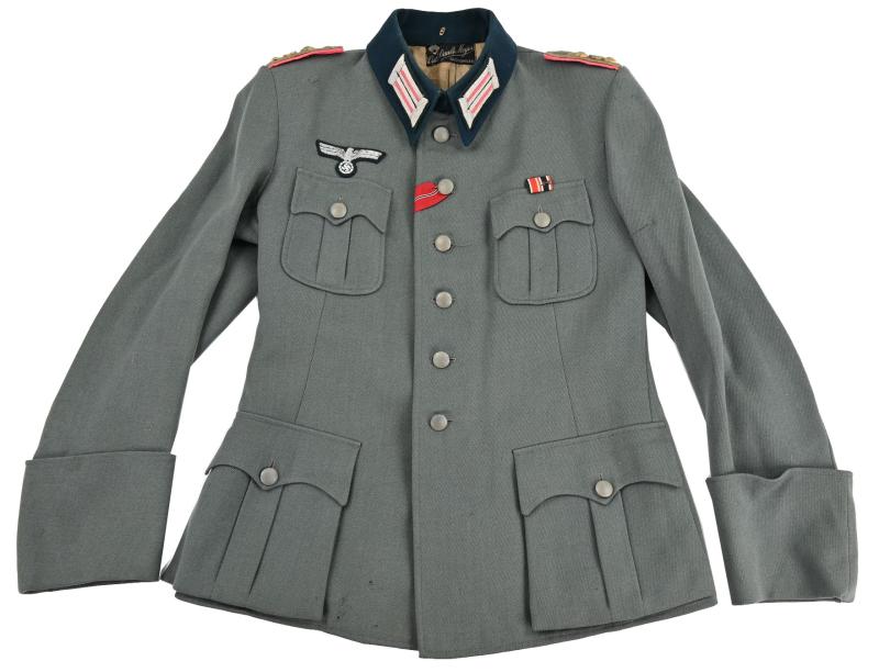 German WH Officer's Tunic Panzer Kradschützen Groningen Holland