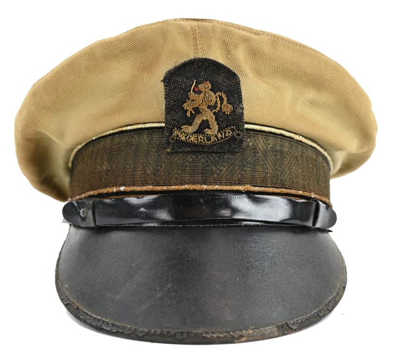 Dutch WW2 KNIL Officer's Visor Cap