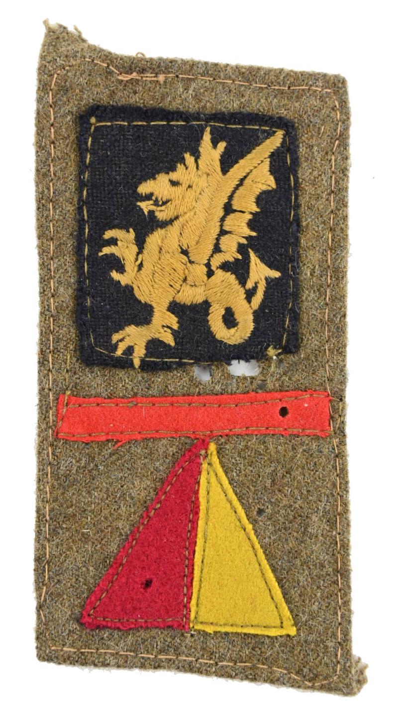 British WW2 Battle Dress Cut-Out 'Middlesex Regiment'