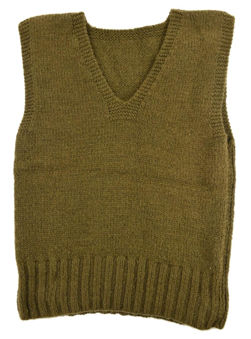 US WW2 Knitted Armless Sweater