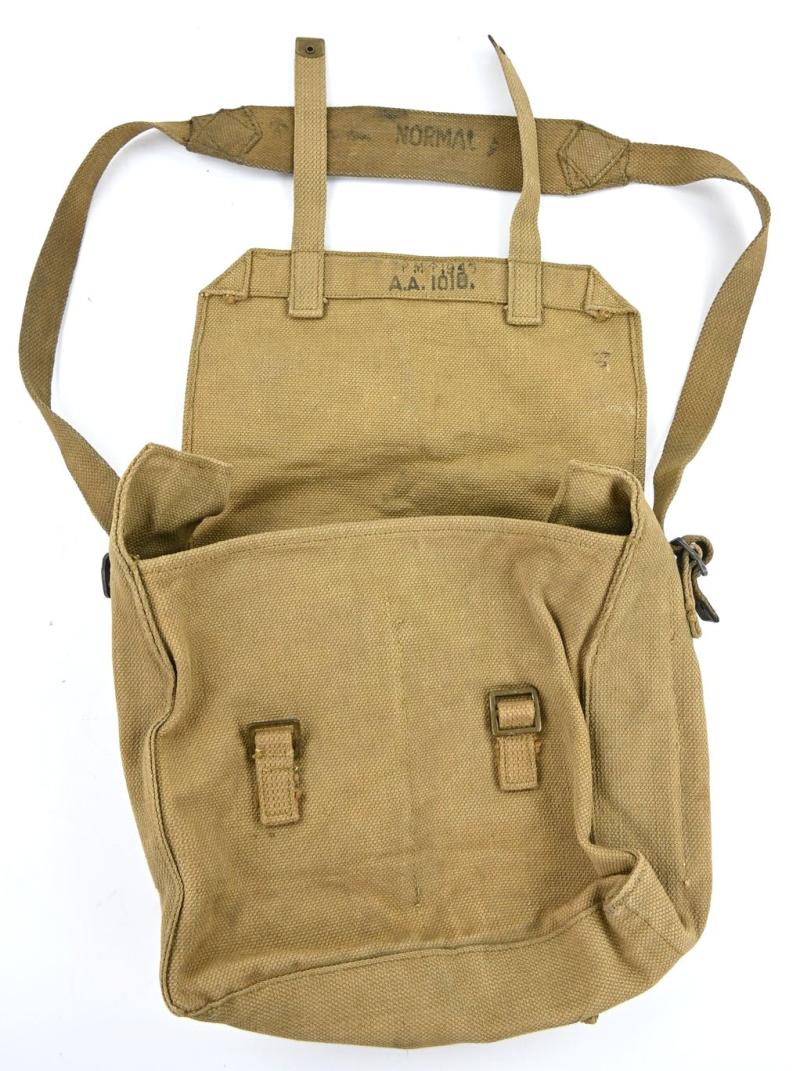 British WW2 Small Pack with Carrying Strap