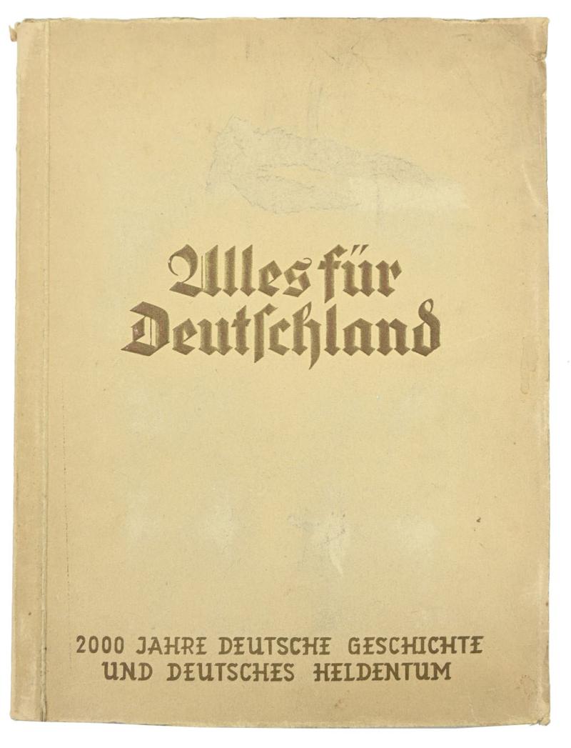 German Third Reich CigaretAlbum 'Alles für Deutschland'