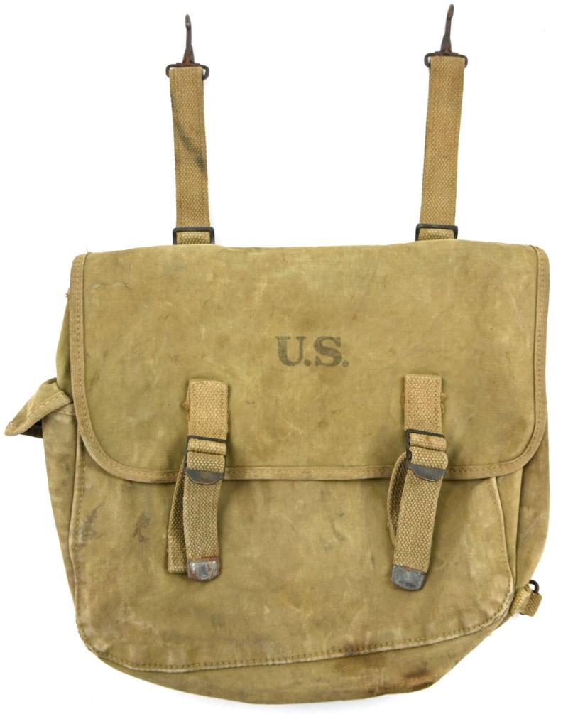 US WW2 M-1936 Rubberized Musset Bag