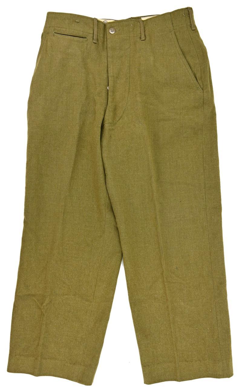 US WW2 Wool Serge Trousers