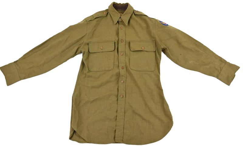 USAAF WW2 Named Wool Shirt with SSI