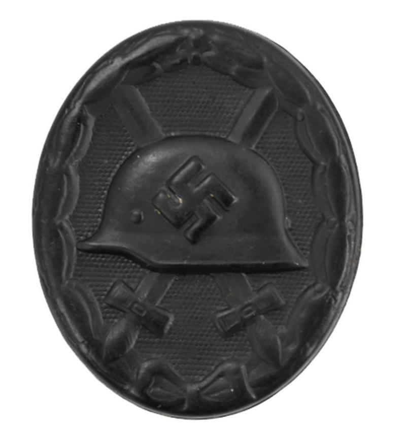 German Wound badge in Black 'EH126'