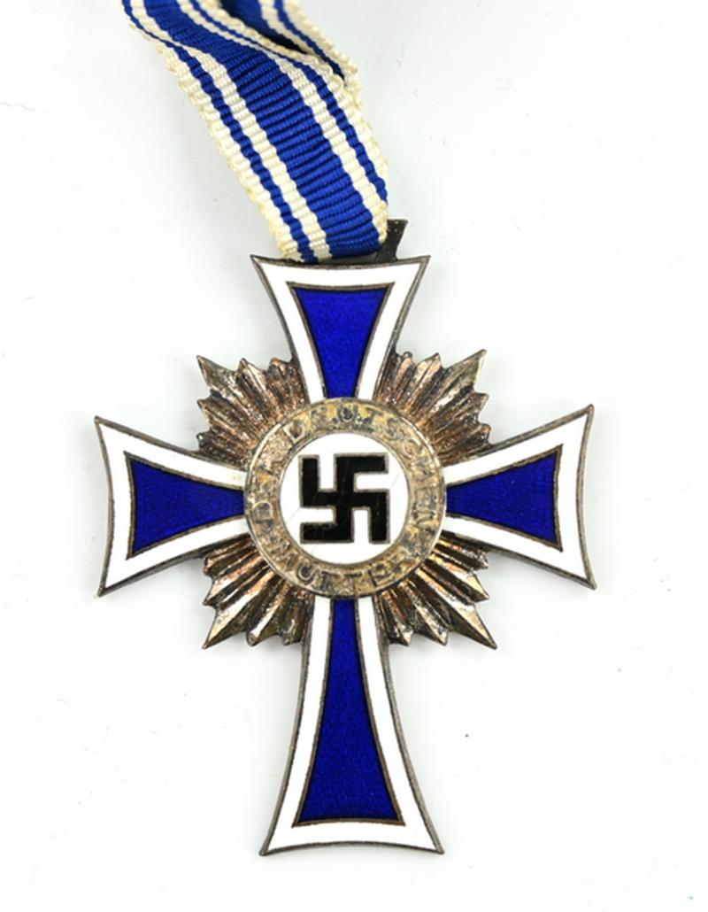 German Mother's Cross in Silver