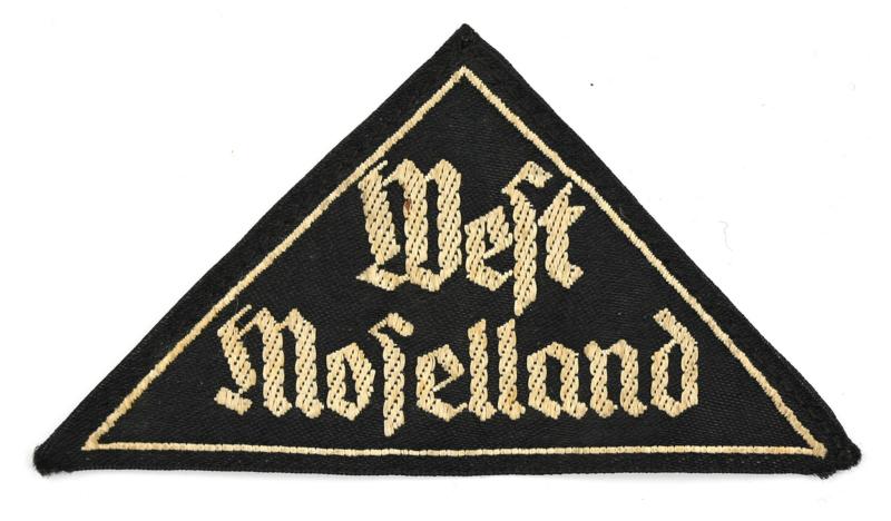 German BDM Sleeve Triangle 'West Moselland'