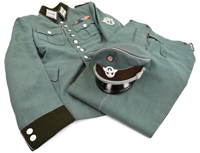 German WW2 Officer Administrative Police Uniform Set
