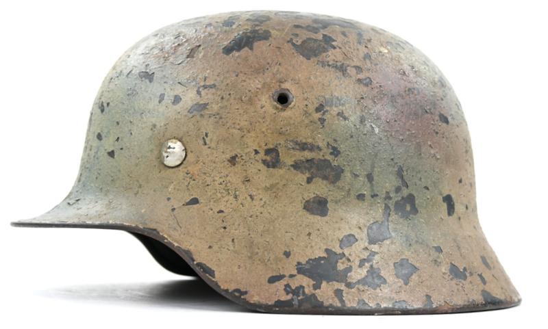 German LW M35 DD Normandy Camo Helmet