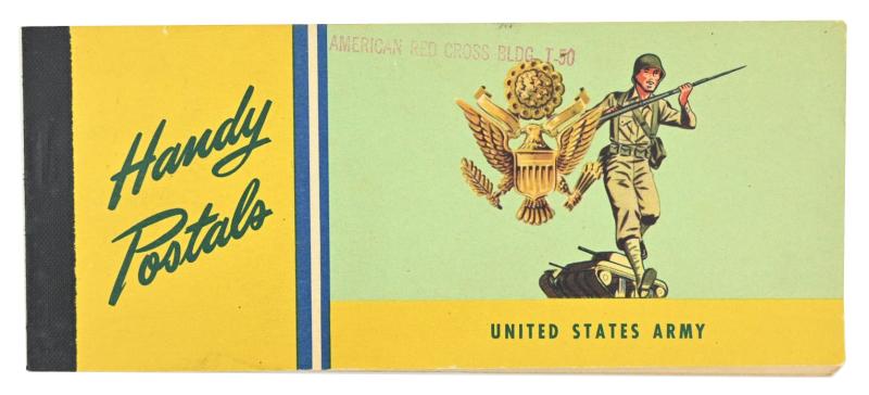 US WW2 Postcard Booklet