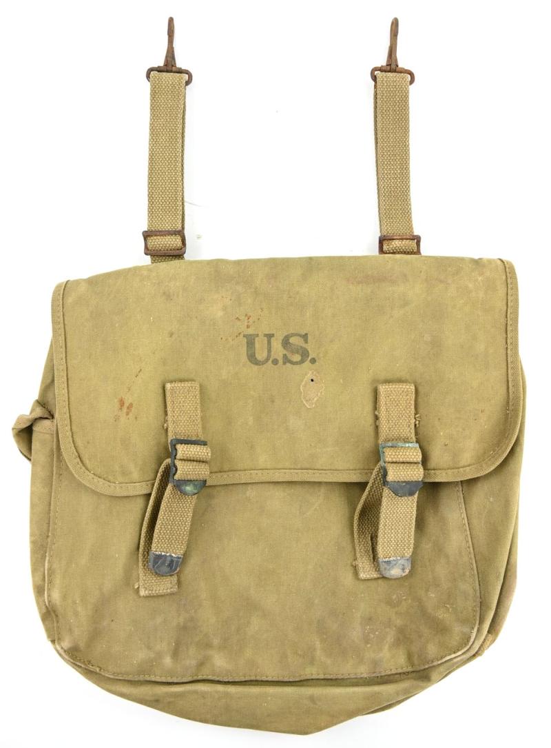 US WW2 M-1936 Rubberized Musset Bag