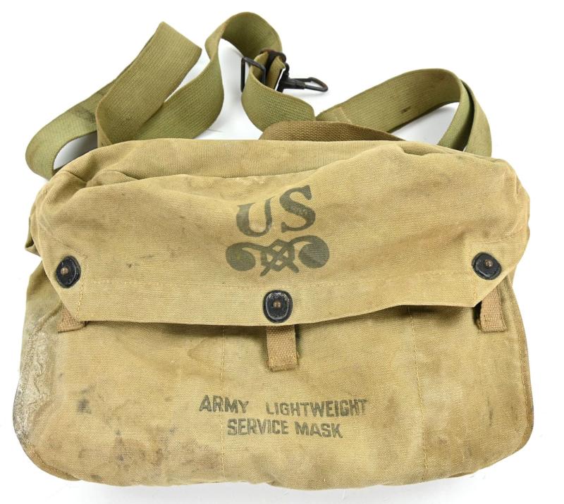 US WW2 Leightweight Service Mask Bag