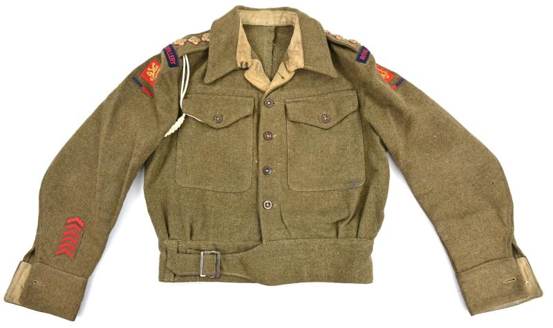 British WW2 Royal Artillery Officer Battledress