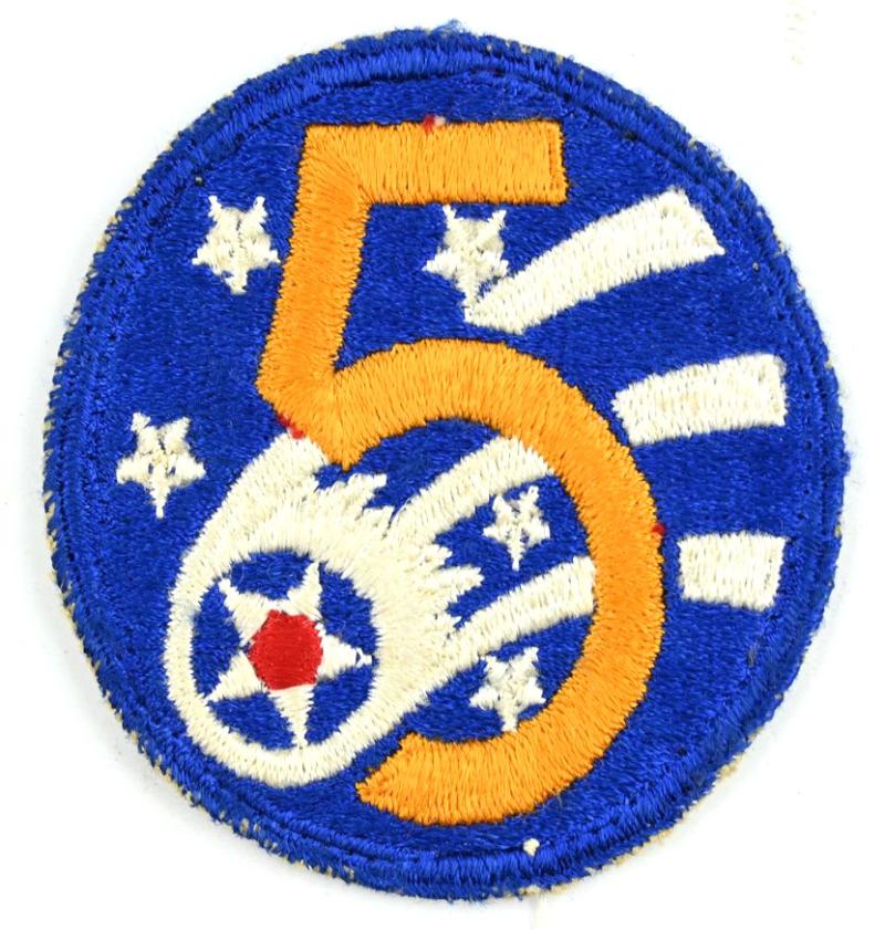 USAAF WW2 5th Air Force SSI