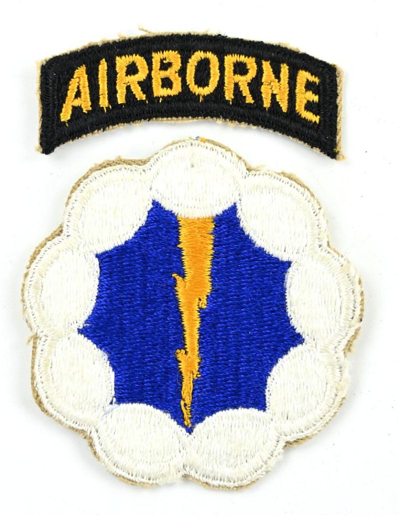 US WW2 “Ghost” 9th Airborne Division SSI