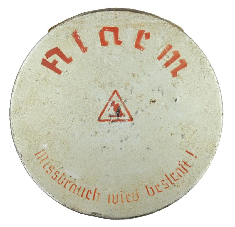 German Luftschutz Alarm Gong