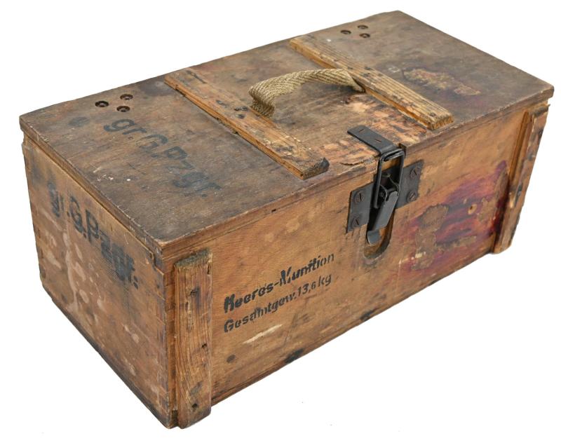 German WH Gewehr Grenade Ammo Box