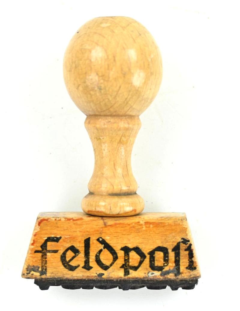 German WH Feldpost Inkt Stamp