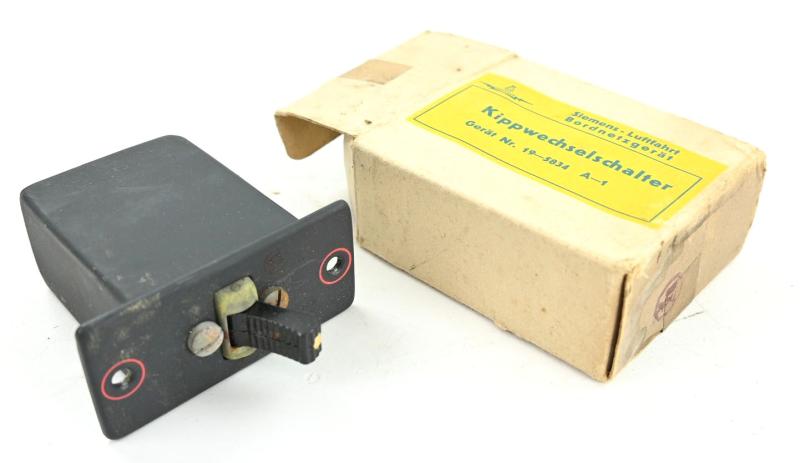 German LW Toggle Change Switch in Box