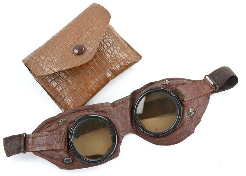 German WH Dust Goggles in Pouch