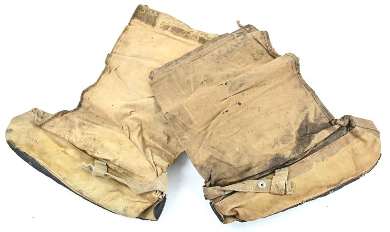 British WW2 1st pattern anti-gas boots