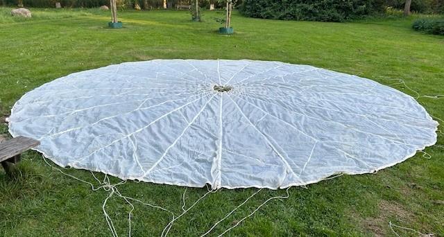 US WW2 T-5 Reserve Parachute Canopy 1943