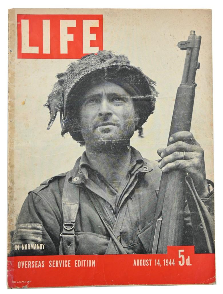 US WW2 Life Magazine August 1944 'Kelso C. Horne'