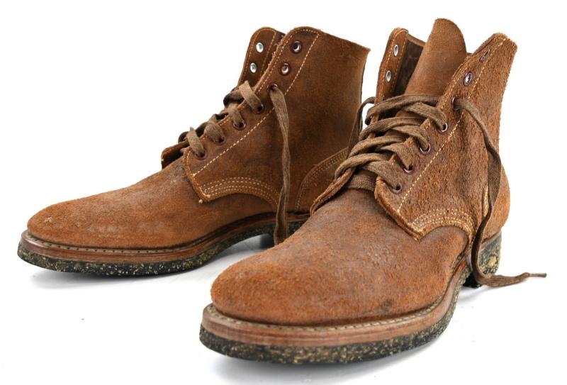 USMC WW2 Service Boots 'Rough-Outs'