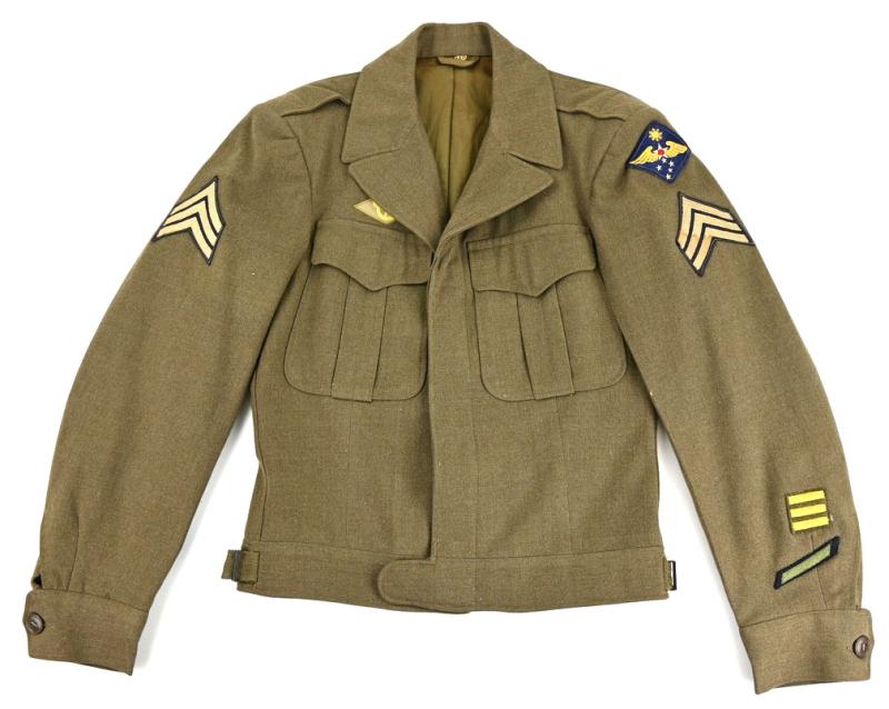 USAAF WW2 NCO Ike Jacket Far East Air Force