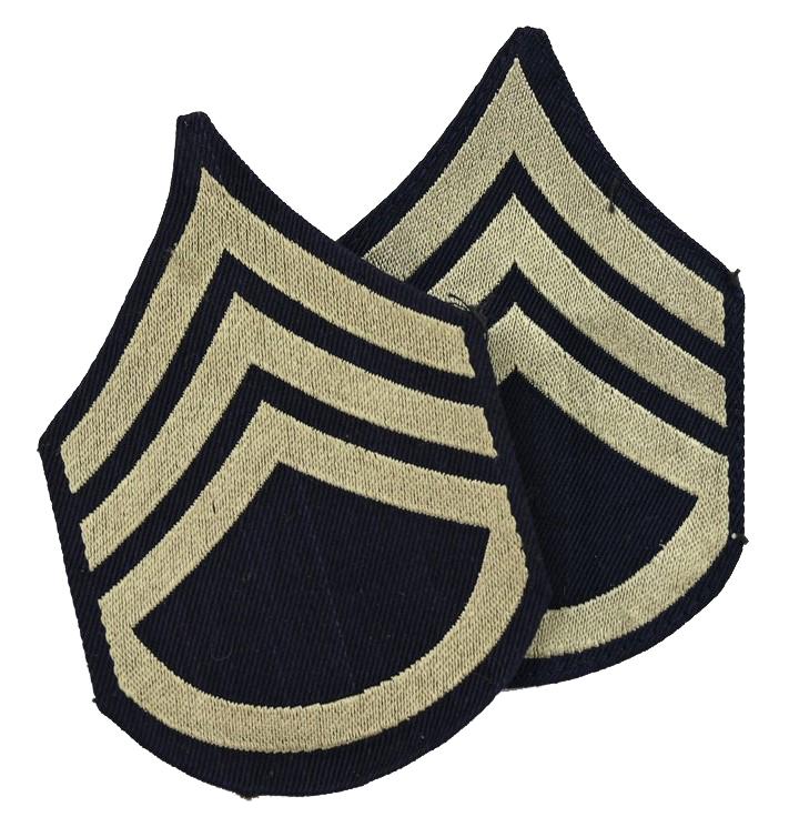 US WW2 Sergeant Chevron Set