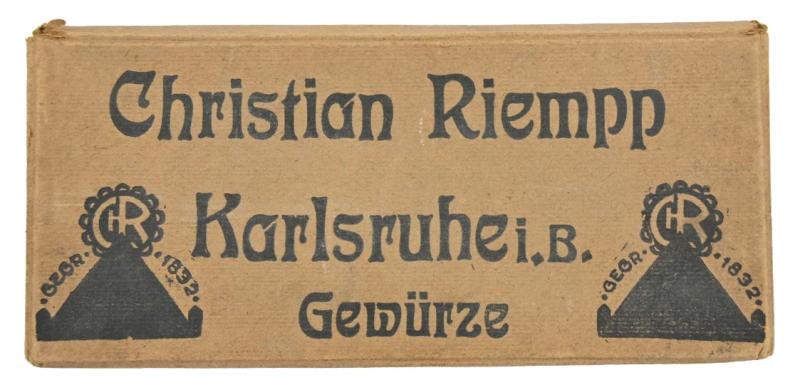 German Third Reich Era Spices Box