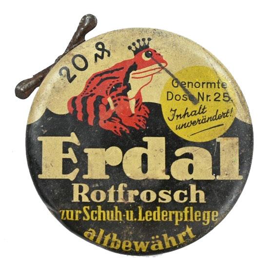 German Third Reich Era Shoe Polish 'Erdal'