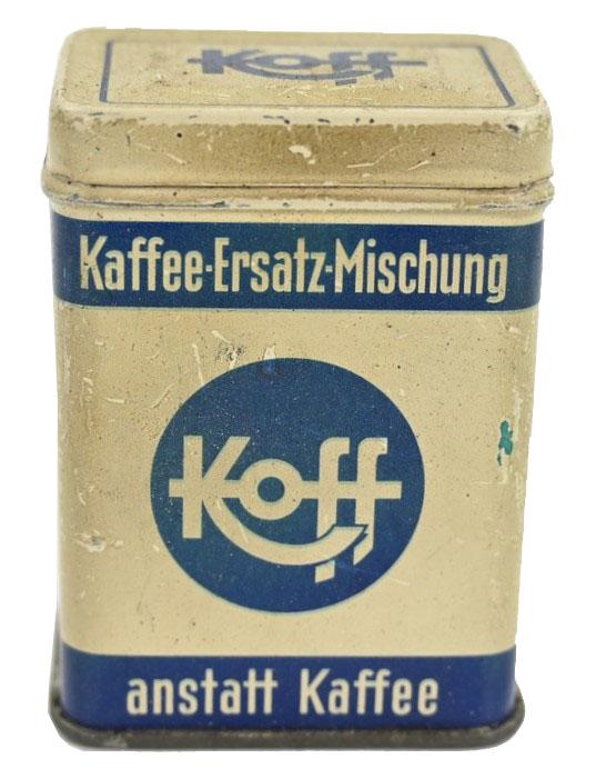 German Third Reich era Coffee Substitute Tin can