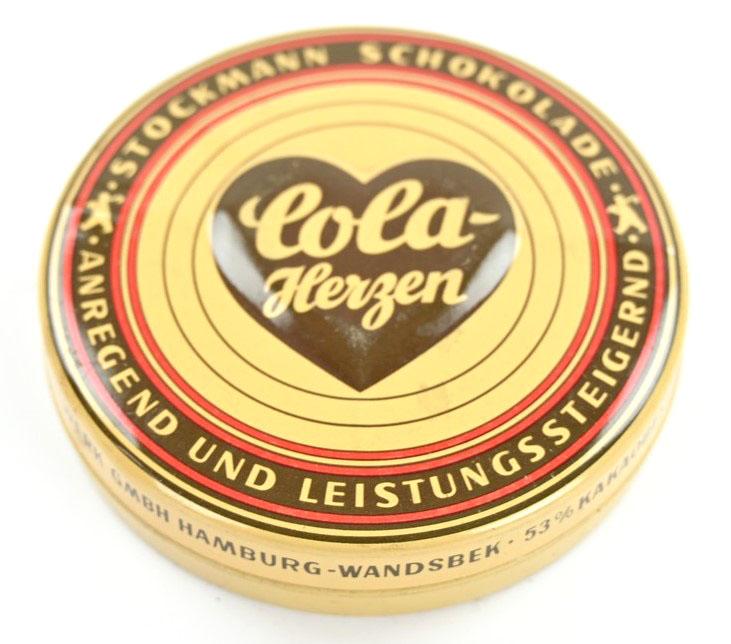 German Third Reich Era Candy Case 'Cola- Herzen'