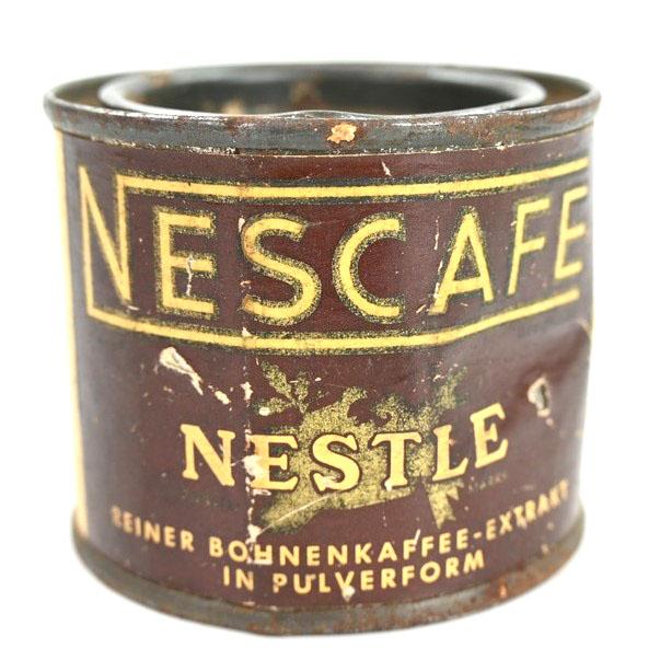 German Third Reich Era Tin Can of Nescafe