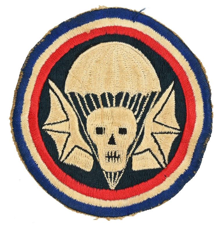 US WW2 502nd Parachute Infantry Division Breast Patch 'Widow Maker'