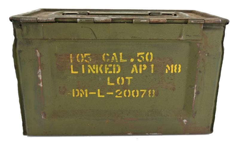 US WW2 .50 Caliber Ammunition Box