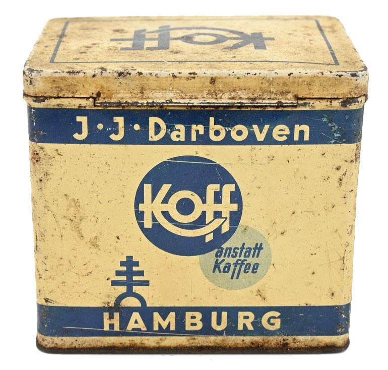 German Third Reich era Coffee Substitute Tin can