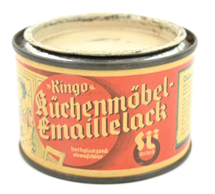 German Third Reich era Tin can Enamel Paint