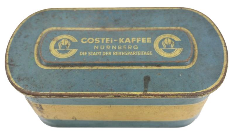 German Third Reich Era Coffe Tin Can