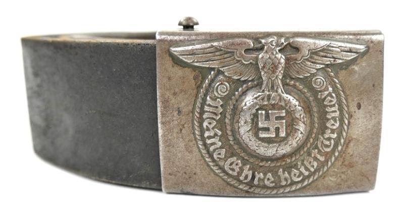 German Waffen-SS Rodo Beltbuckle with Belt