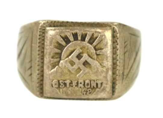 German WH Canteen Ring 'Ostfront 1942'