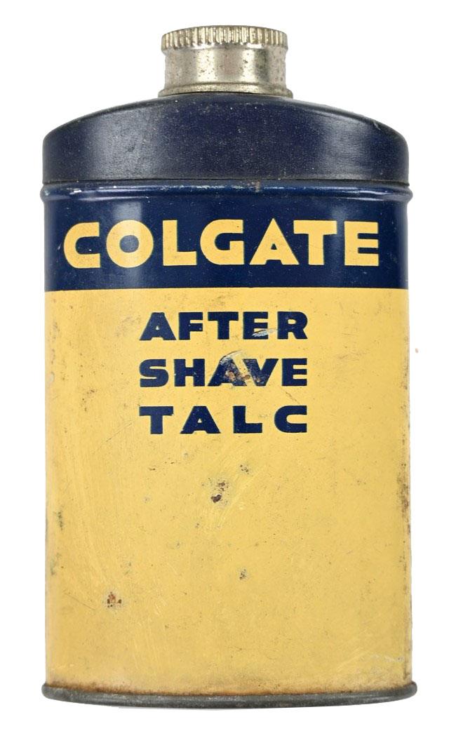 US WW2 Colcate After Shave Talc Bottle