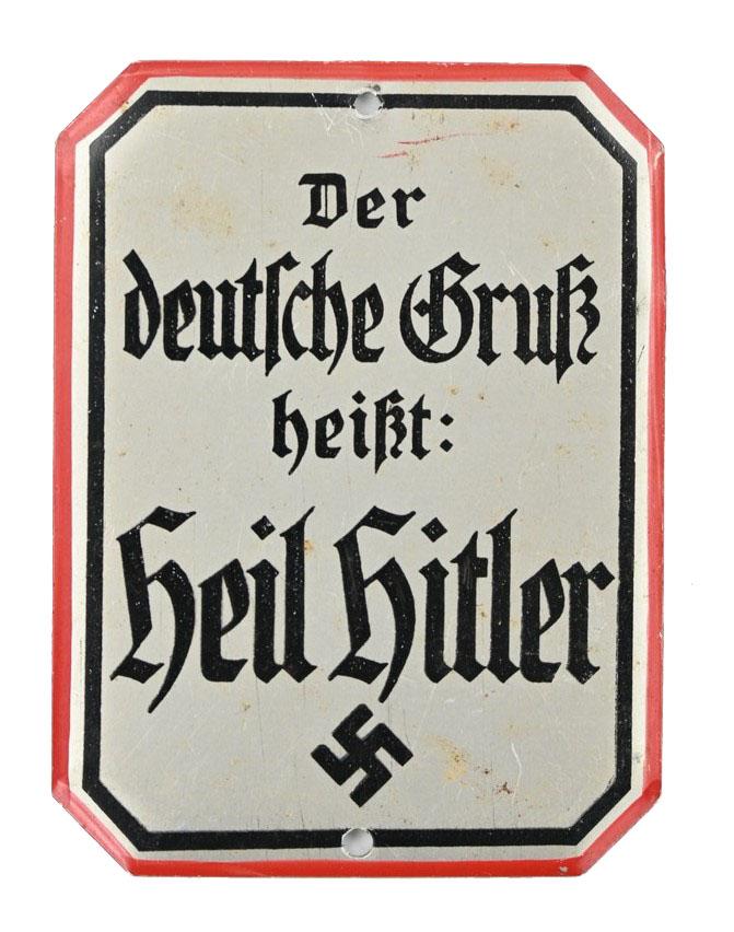 German NSDAP Door Plaque