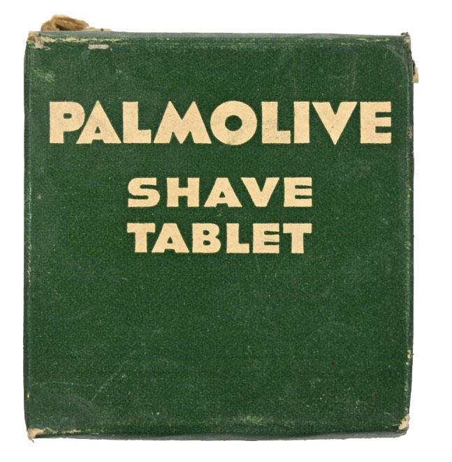 US WW2 Package of Palmolive Shave Tablet