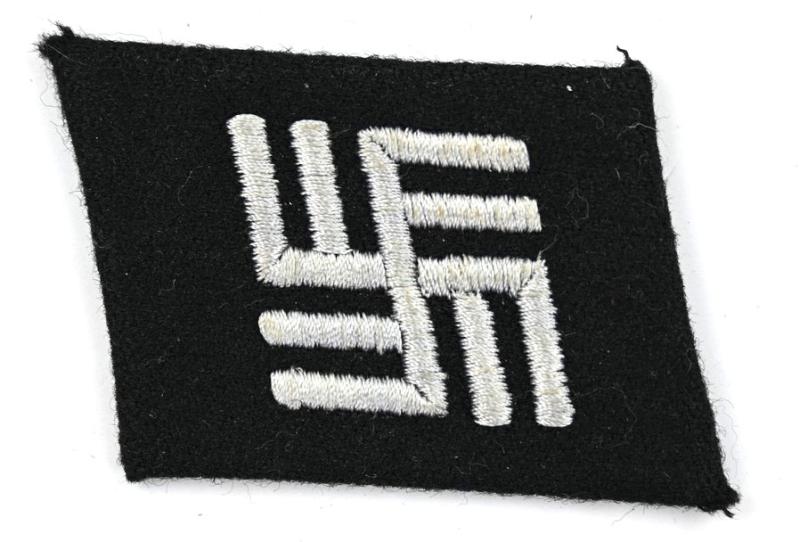 Waffen-SS Collar Tab Temporary Concentration Camp Guard