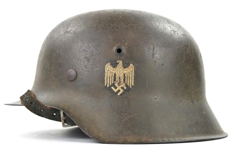 German WH M42 SD Combat Helmet